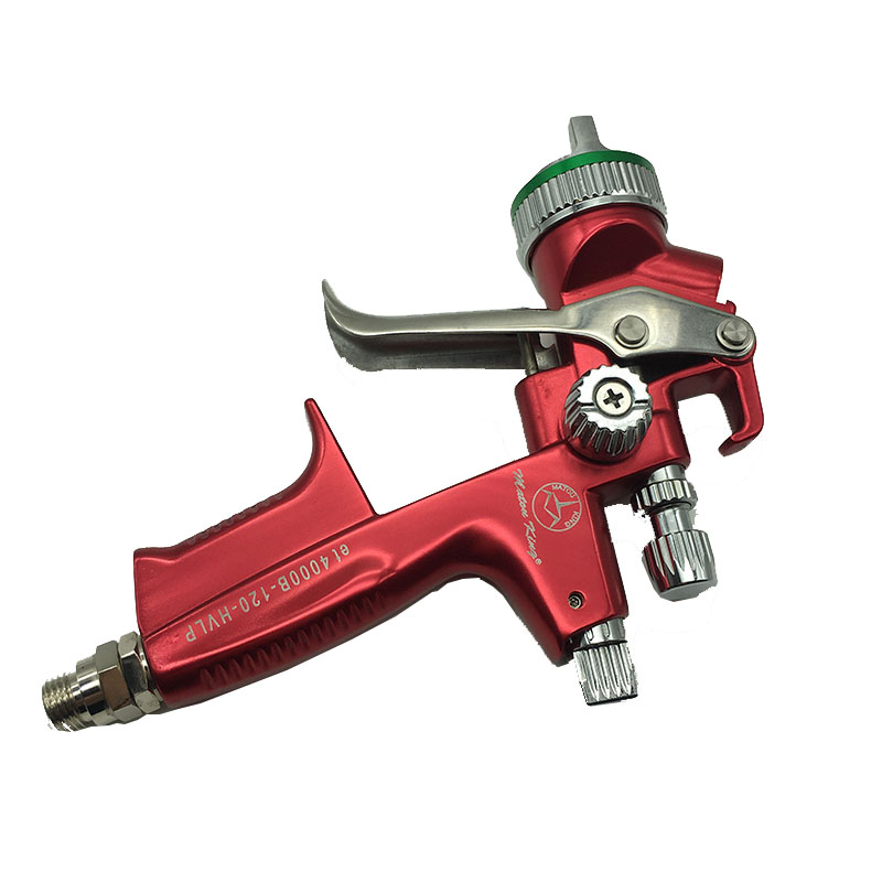 Automotive paint spraying tool HVLP spray gun ET4000 caliber 1.3mm/1.4mm/1.7mm/2.0mm warranty for 2 years