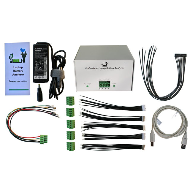 Professional Laptop Battery Analyzer, Tool for Repair Shops, Measure Real capacity