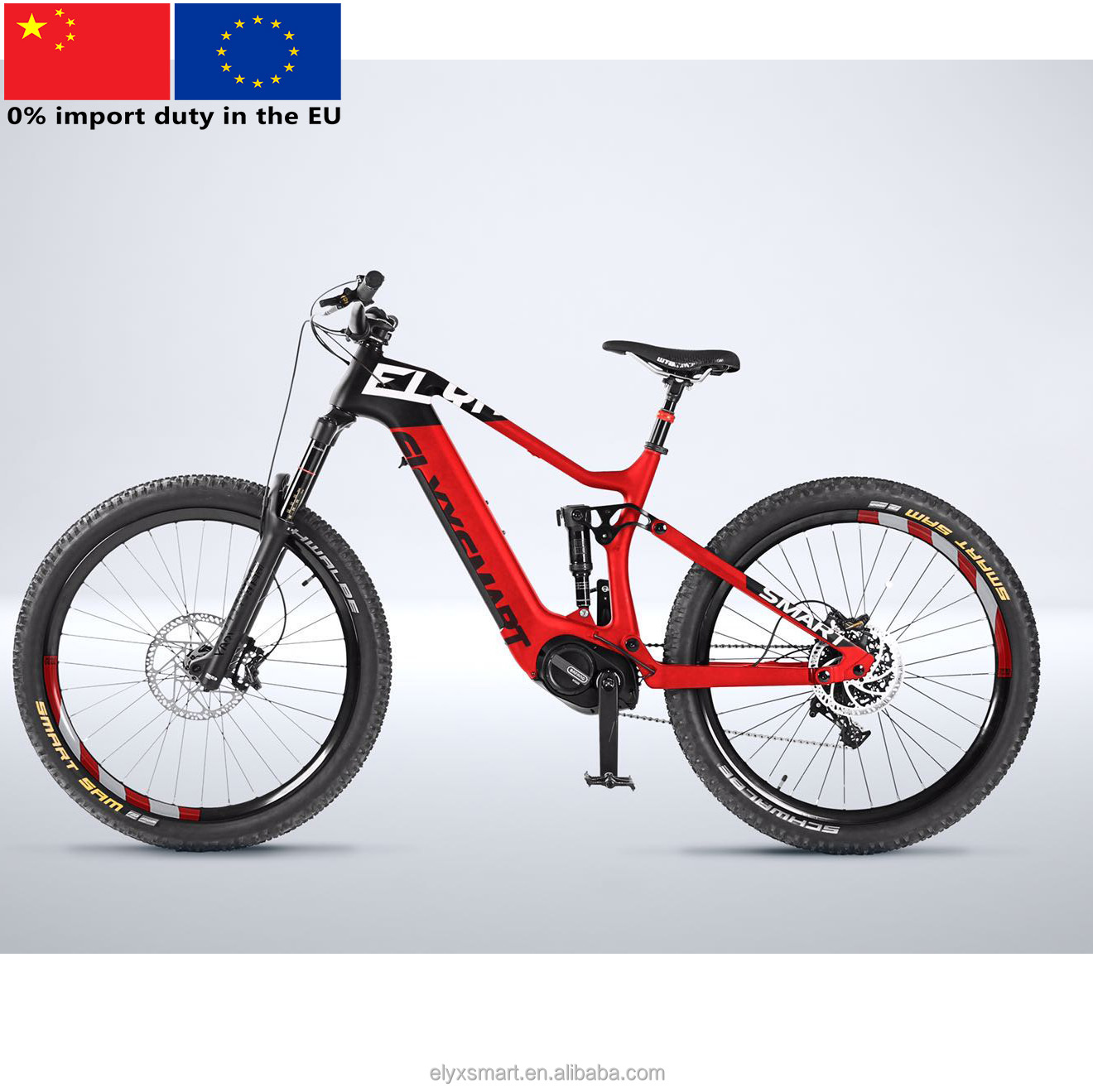 Горный велосипед Elyxsmart 2020 Bafang, 48 В, центральный приводной двигатель, карбоновая рама, электрический велосипед для взрослых, Бесплатный велосипед для езды