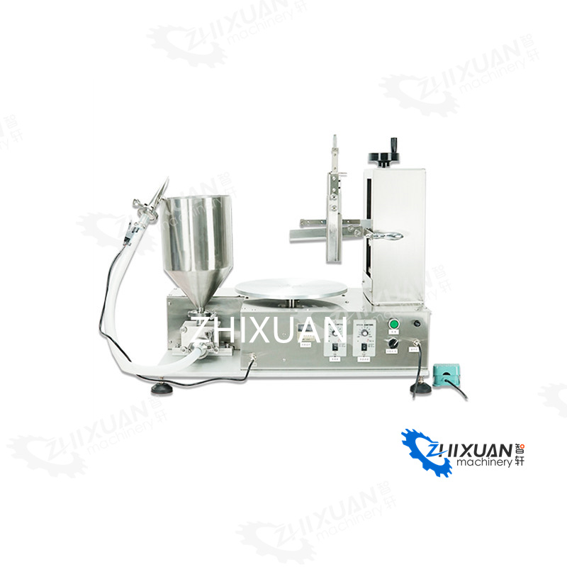 cake cream decoration smearing cream machine