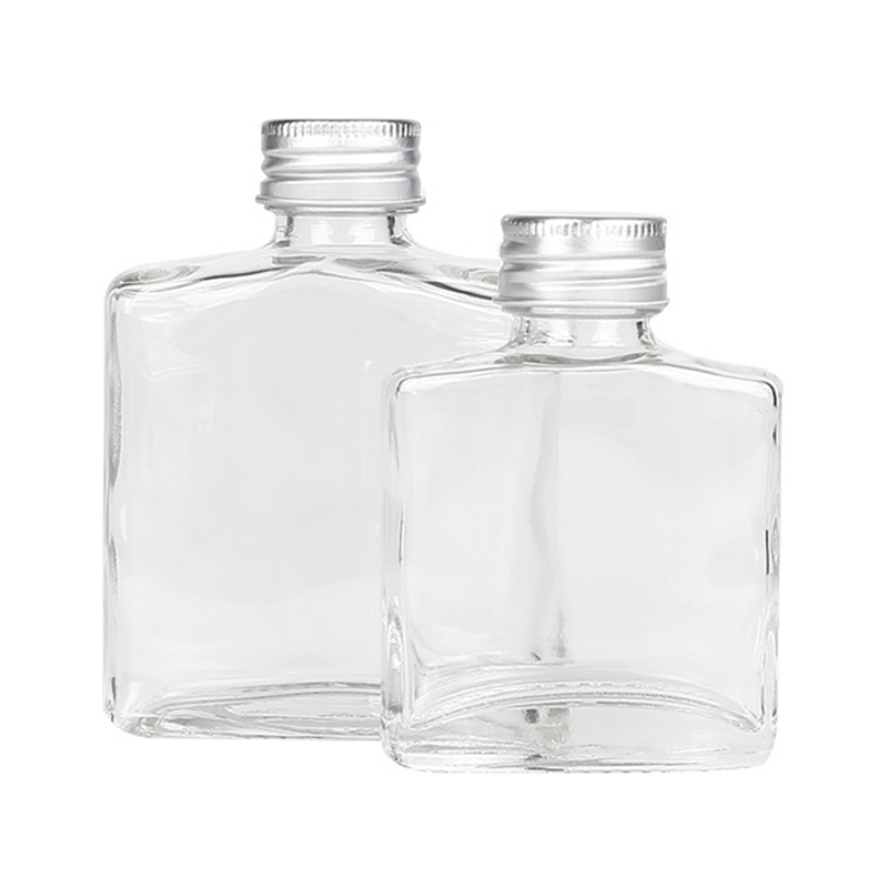 Special offer clear luxury custom wine bottles 50ml mini wine bottles with gold cover bottles for wine