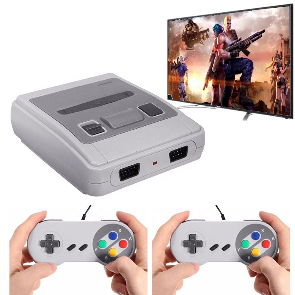 621 4K HD игры Мини ТВ портативная игровая консоль видео для игр SNES супер мини классическая SFC консоль с 2 контроллерами