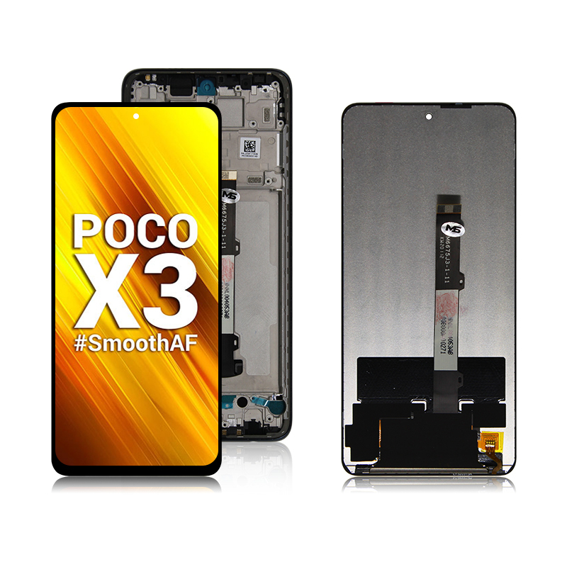 Электронный компонент Poco X3 Pro, сменный ЖК-дисплей Poco X3, ЖК-экран для мобильных телефонов Xiaomi Mi Poco X3