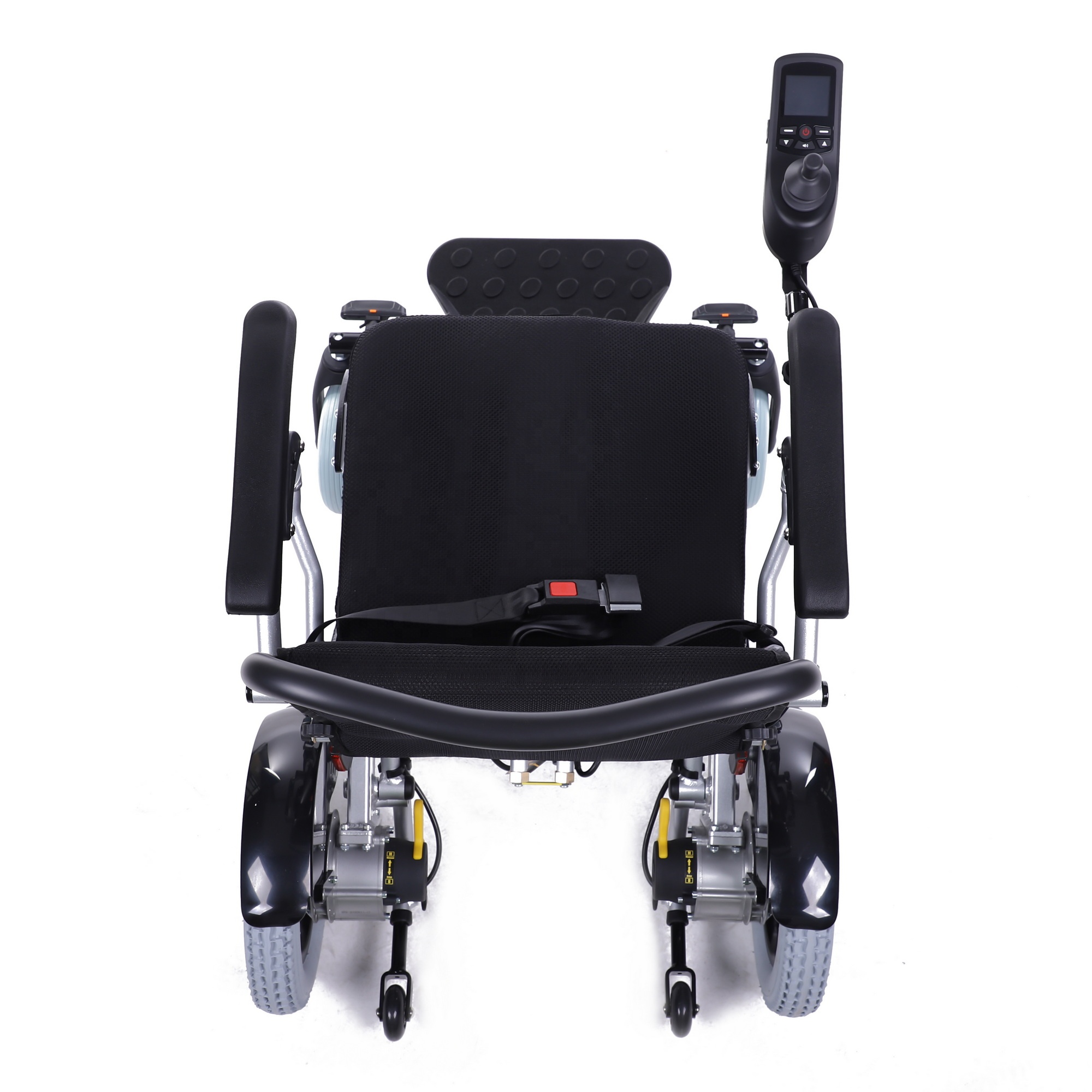 Lightweight Foldable Disabled Power Brushless Motor Controller Portable Electric Wheelchair