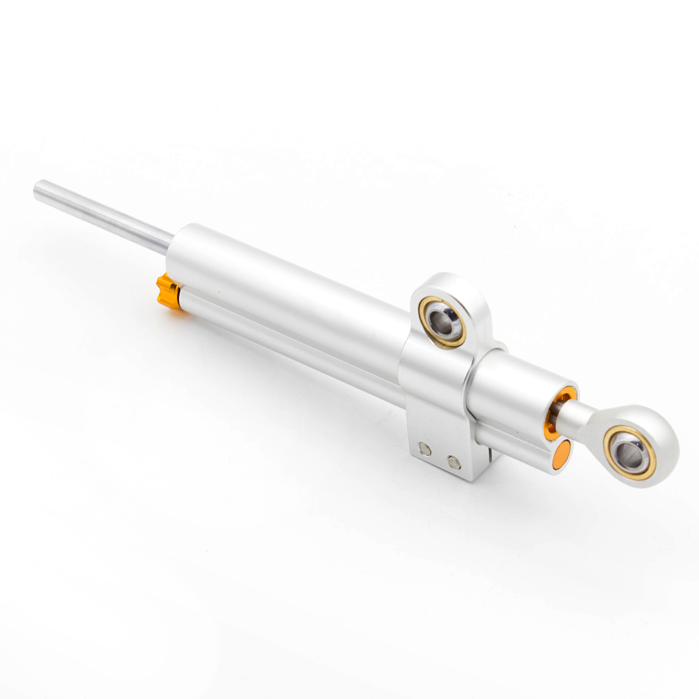 Wholesale High Durability Aluminum Alloy Universal 70Mm Double Tube Steering Damper Adjustable For Motorcycle