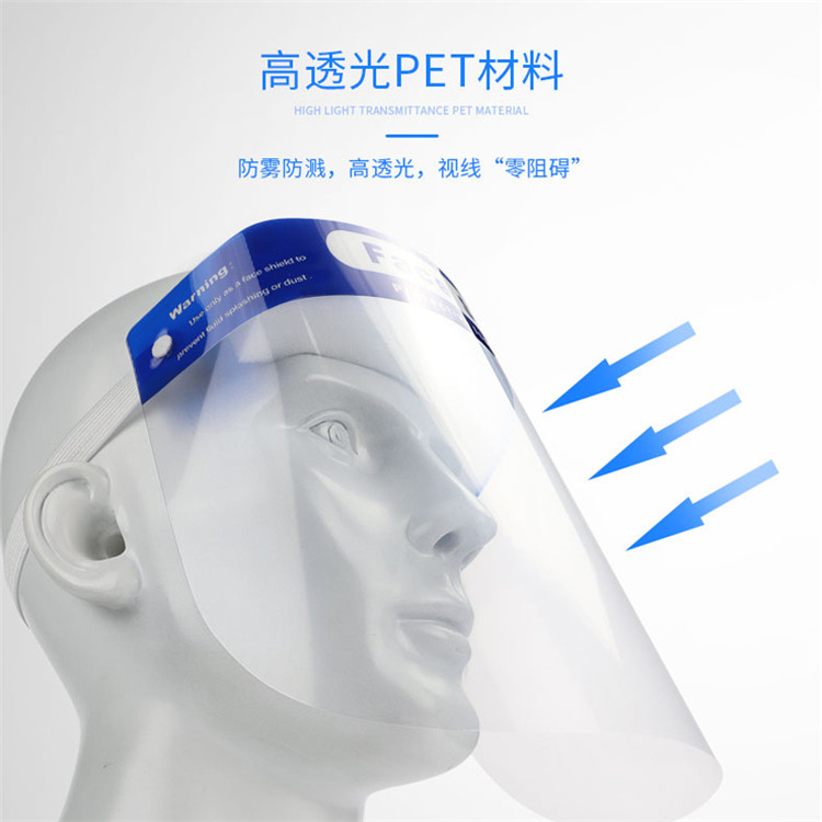 Anti fog smoke Cooking Kitchen Safety face full face visor clear glasses frame transparent Protective face