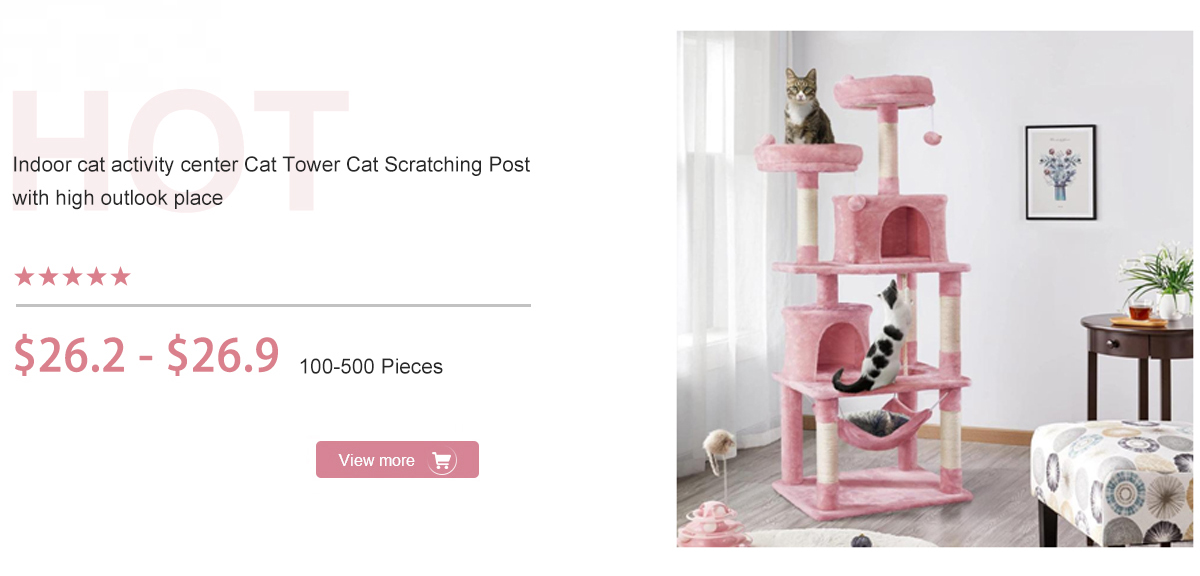 Stable Large Cat Tree for Several Cats Tower Cat Activity Center with Sisal  Scratching Posts