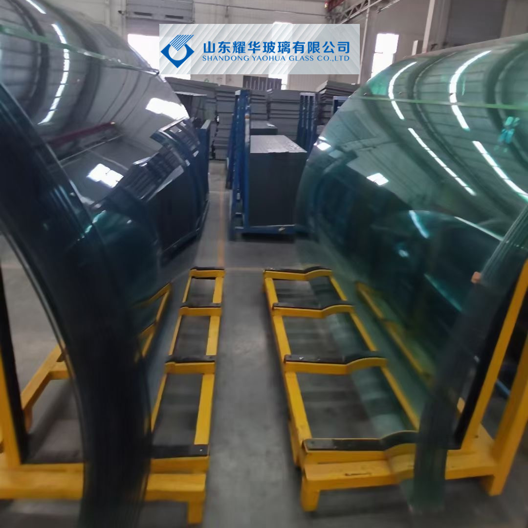 Изогнутое стекло igu Shandong yaohua с двойным остеклением, изолированное стекло low e