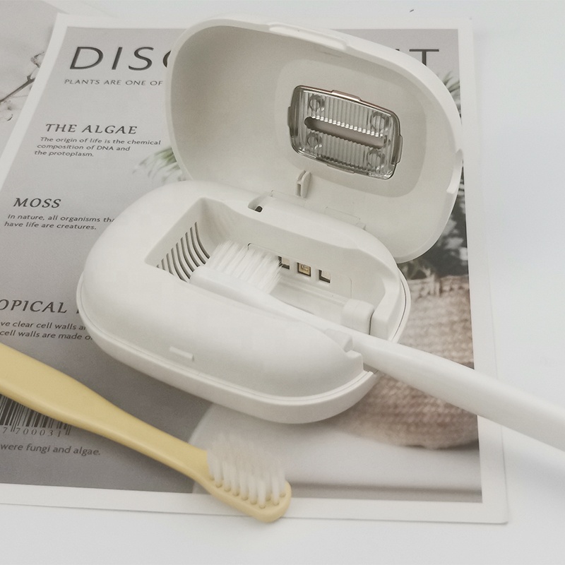 Портативный ветра Тепловая сушильная нагревательная беспроводной USB UV-C лампа дезинфектор Стерилизатор зубных щеток сухой