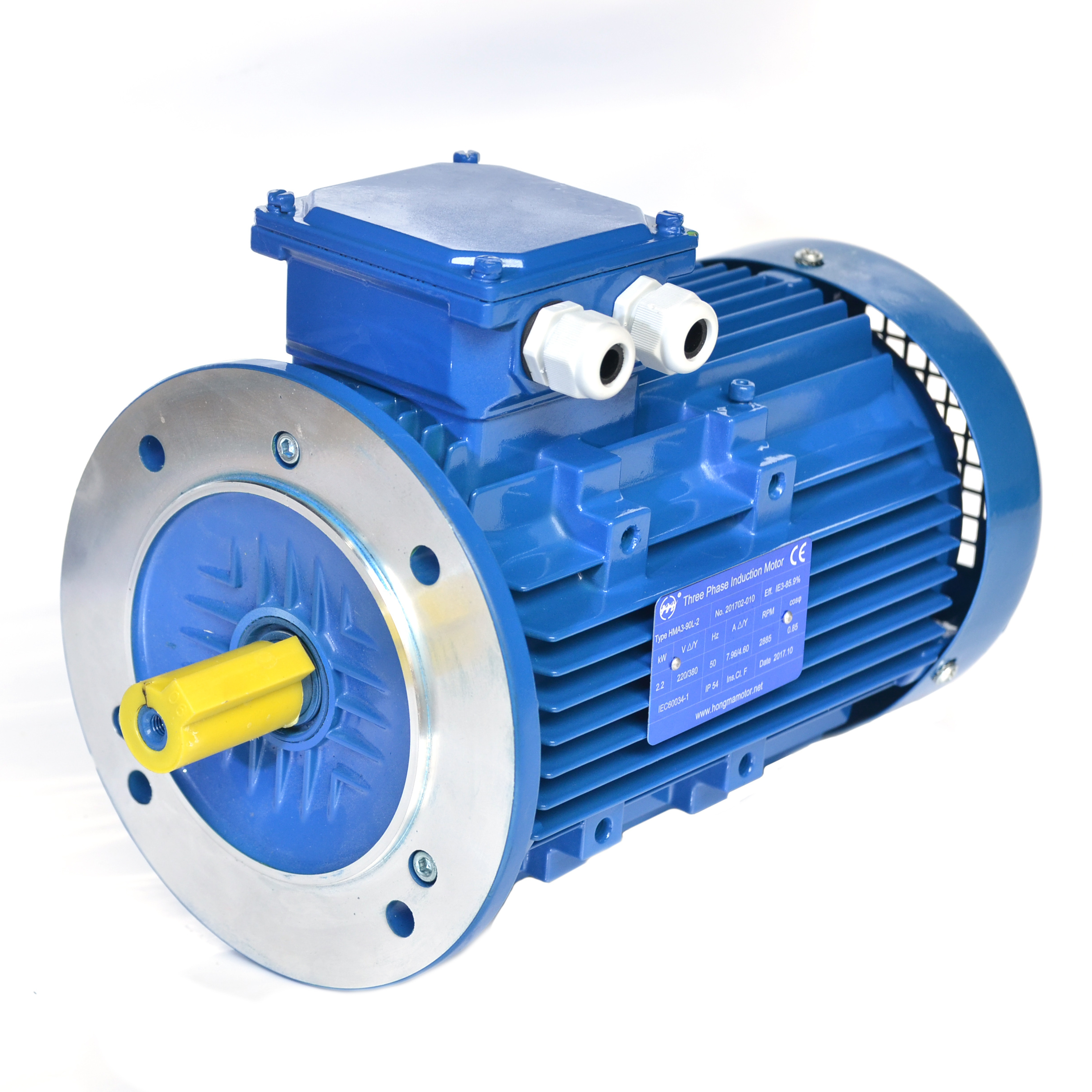 3 фазный асинхронный двигатель 7.5kw 3000 об/мин 10hp Электрический мотор