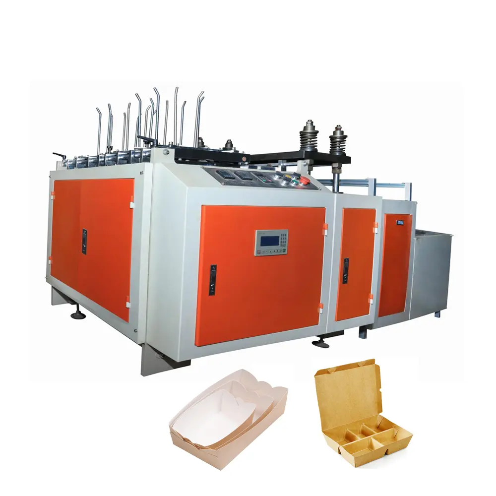 RTZF-D coated paper take away lunch box making forming machine
