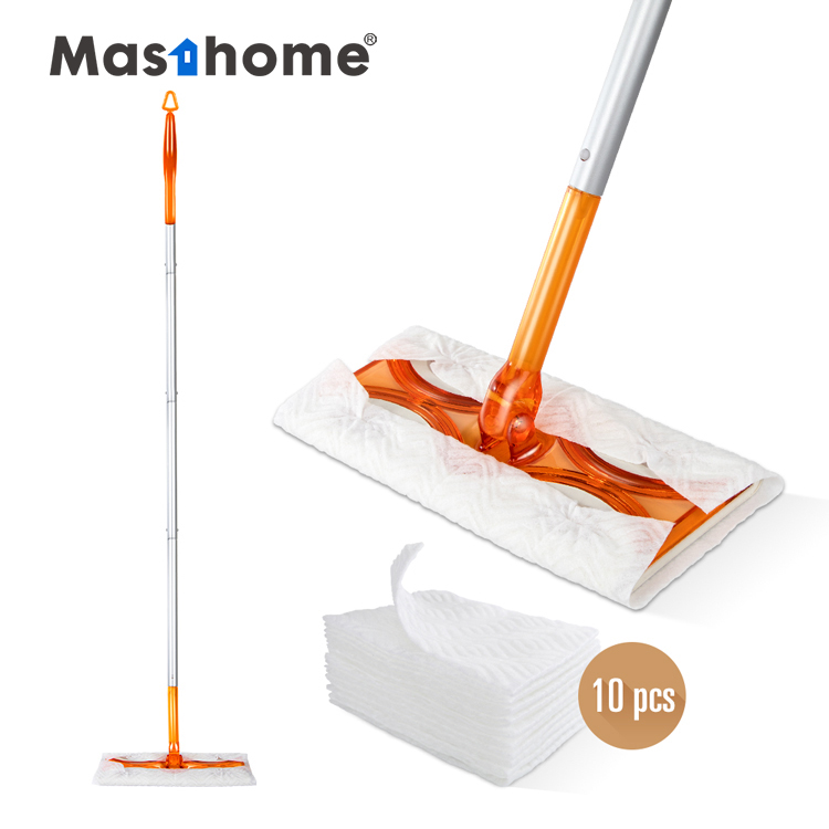 Masthome 10 шт нетканые одноразовые Полезные Длинные ручки швабры для дома