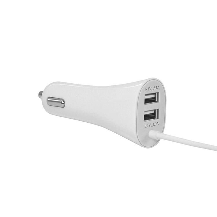 HUNDA 12W Автомобильное зарядное устройство usb зарядное устройство для мобильного телефона для mp3