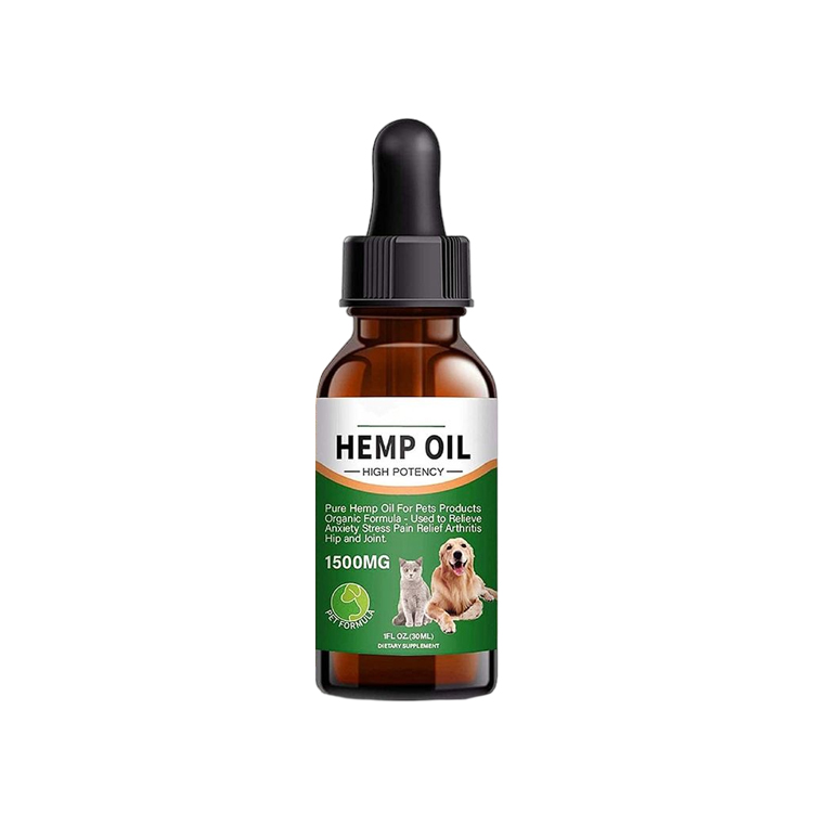 100% Natural And Safe Ease Anxiety And Make Pets Relaxed Suitable For All Ages Pets Hemp Oil
