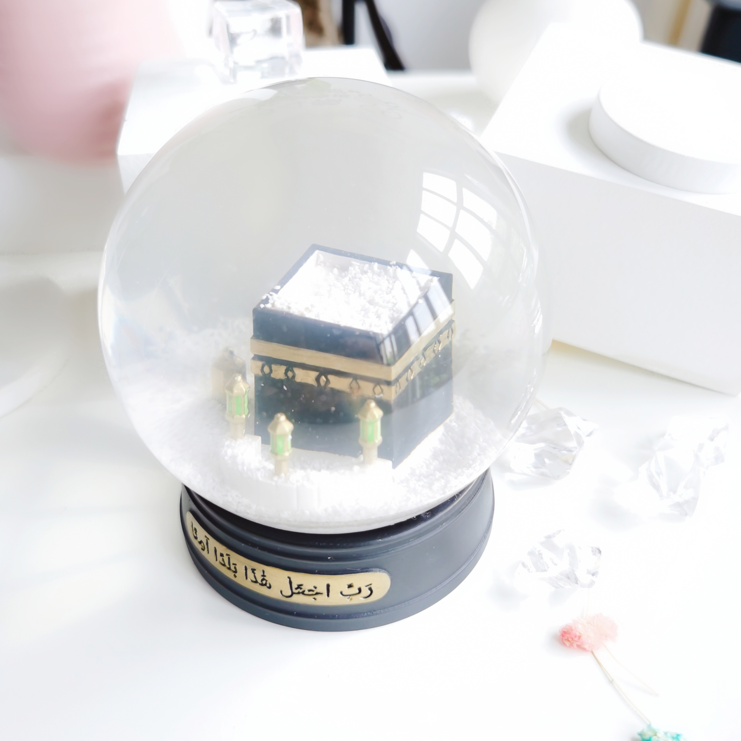 Мусульманский водный шар Kaaba с индивидуальным дизайном 100 мм