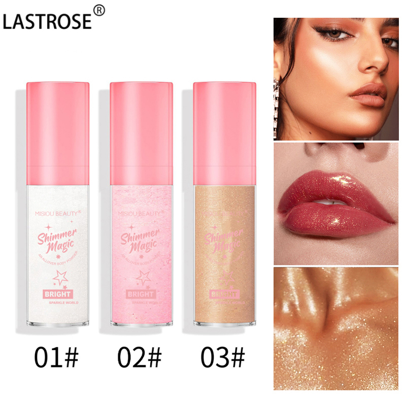 High Gloss Body Glitter Loose Highlighter Powder Fairy Stick for Shimmer and Shine Makeup Contour Blush Powder