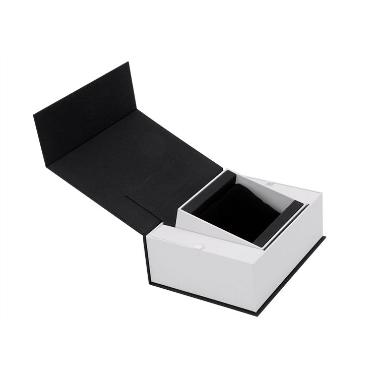 2020 Wholesale eco-friendly luxury custom rigid cardboard hard paper gift packaging jewelry Watch box
