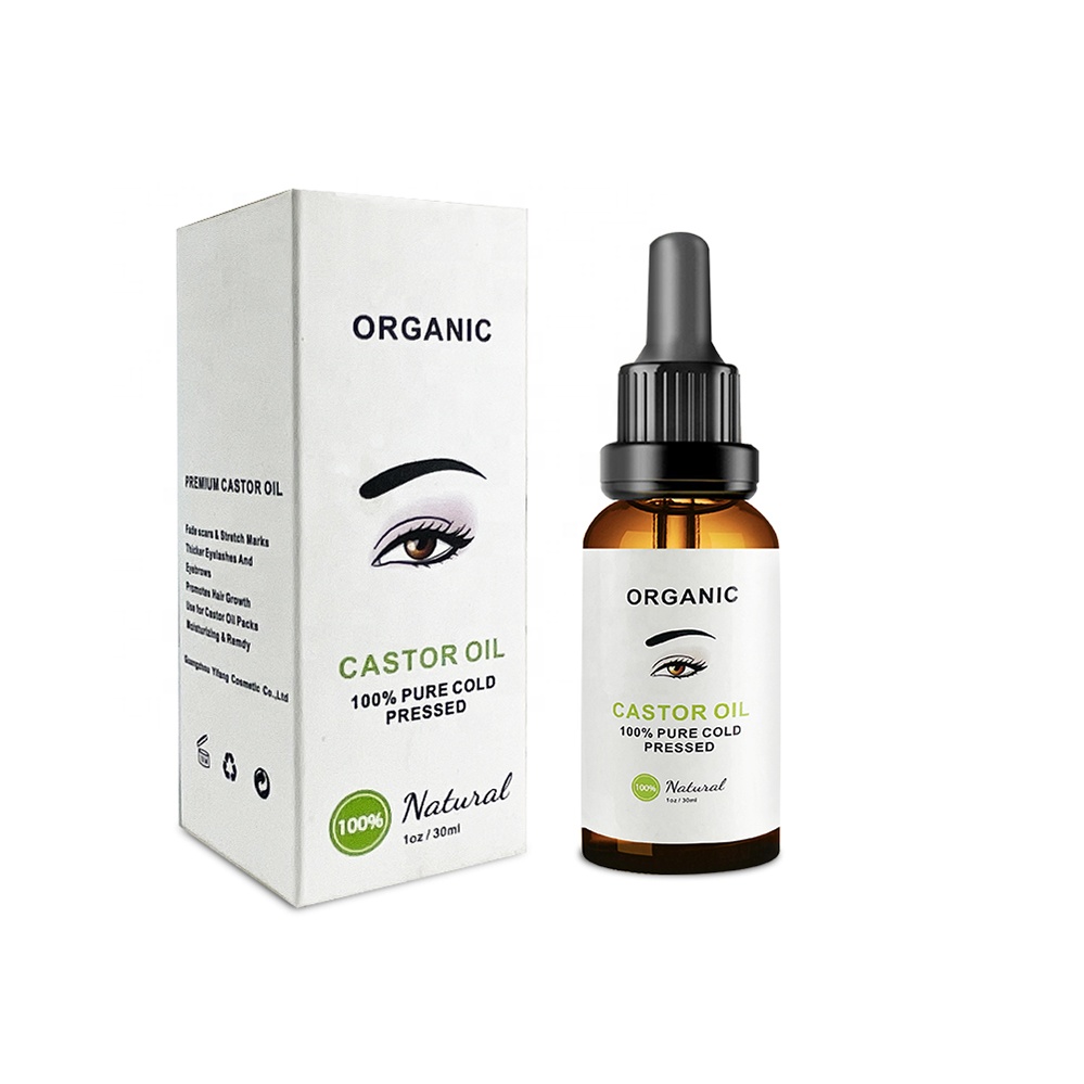 Guangzhou Factory Wholesale OEM Cosmetics Black Castor Oil Private Label