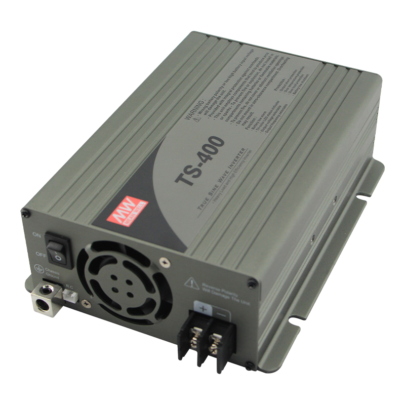 Бренд Mean well представляет TS-400-112F 400W DC-AC инвертирующие усилители мощности 12V 220V