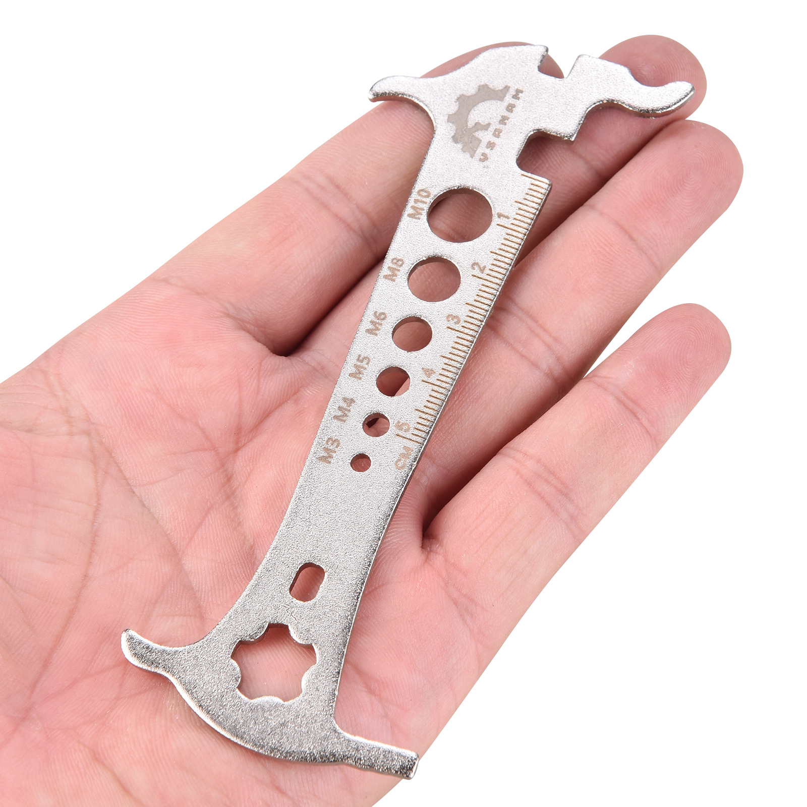 Factory Cheap Bicicletas Mountain Bike Chain Measuring Caliper Wear Gauge Measuring Chain Gauge Caliper Detection Tool Fahrrad