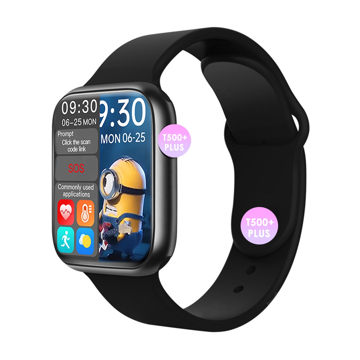Смарт-часы Reloj Inteligente, серия 6, мониторинг артериального давления, пульса, фитнеса, спорта, T500 Plus, умные часы