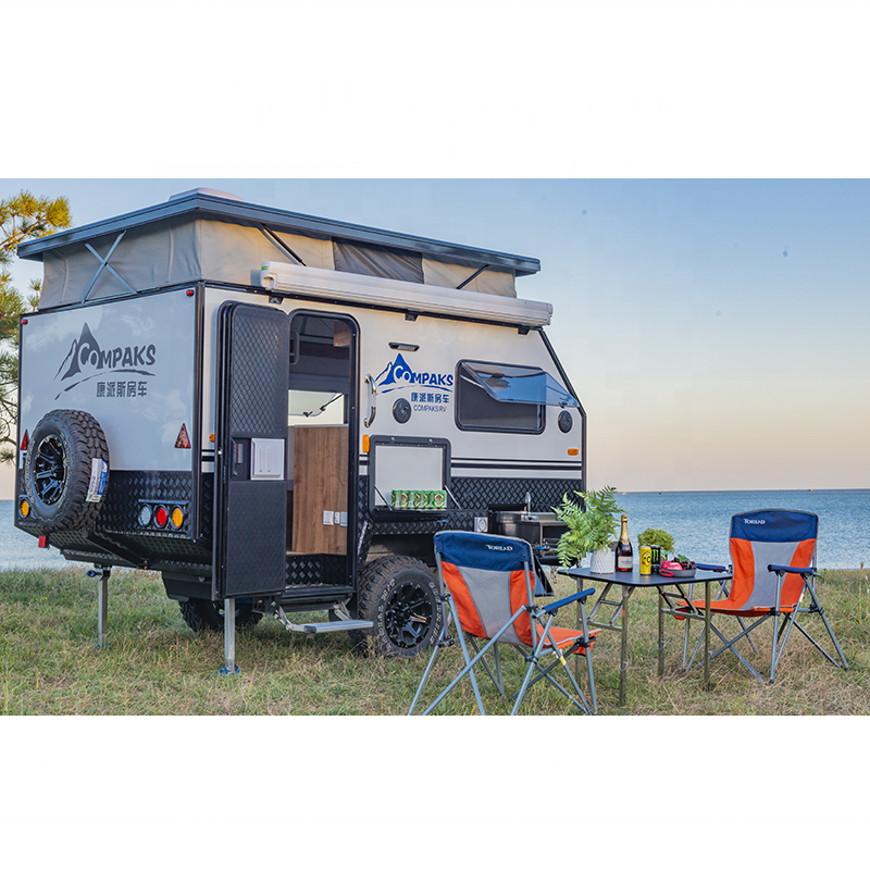 COMPAKS RV superior offroad caravan easy to operate off road camper trailer