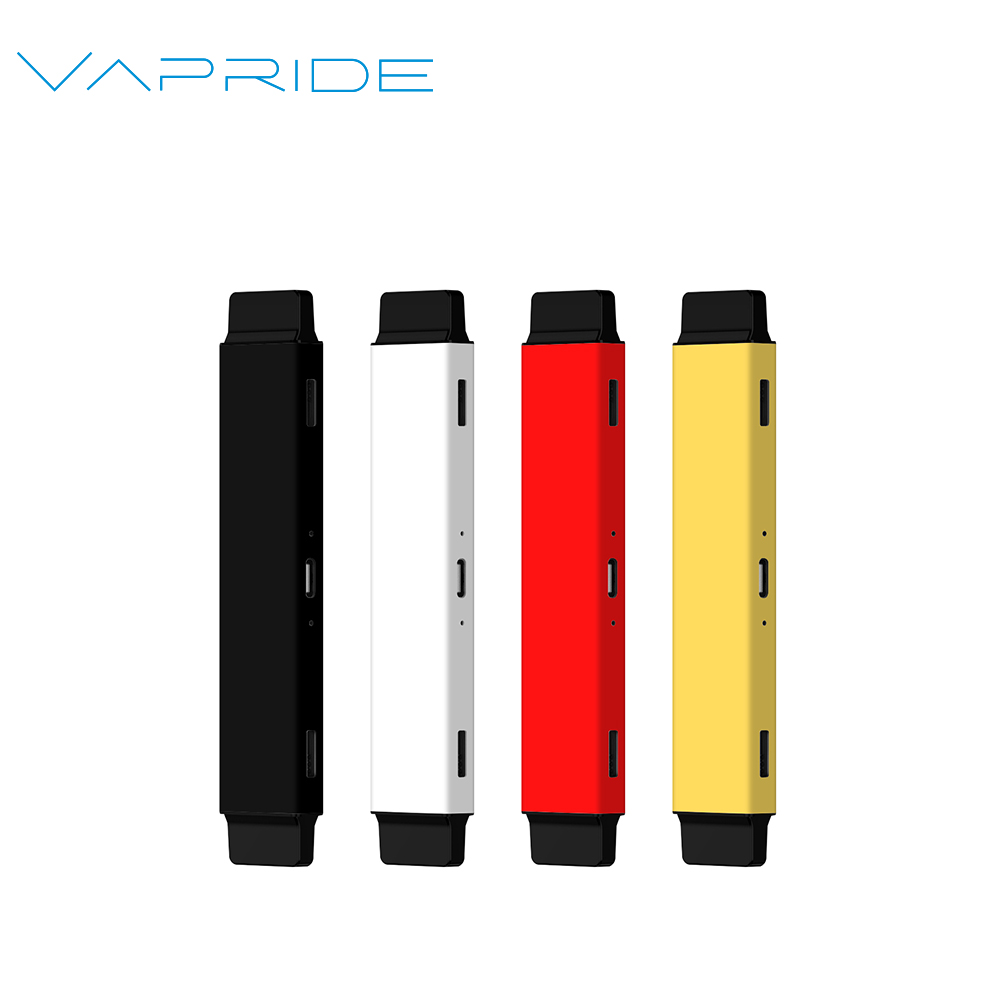 Vapride newest TWIN POD VAPE PEN cbd oil vape pen 500mAh ceramic coil cbd vape