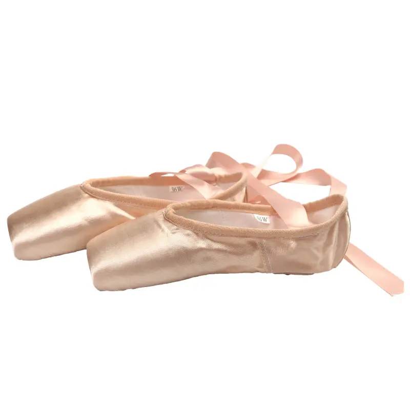 Factory Outlet High Quality Ballet Shoes Satin Dance Shoes Custom LOGO