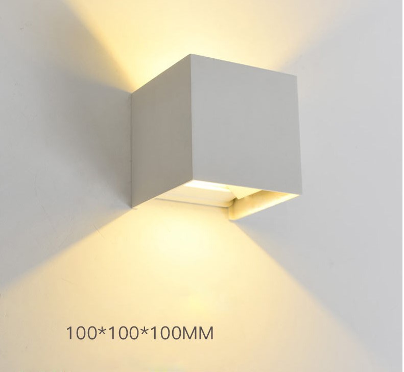 Modern Led Wall Lamp Outdoor Waterproof Wall Light Garden Light AC85-265 Indoor Corridor Stairs Bedroom Decoration Lighting