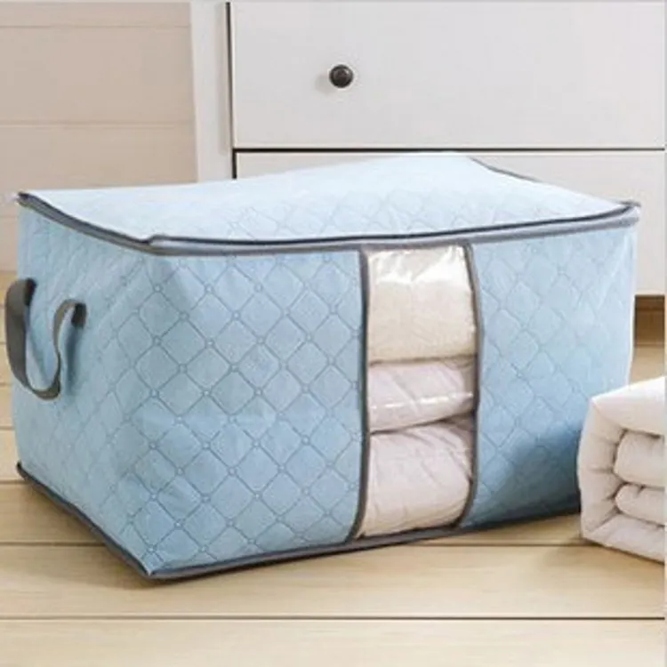 Large Clothes Storage Bag Non-woven Household Quilt Storage Bag super large cloths storage bags