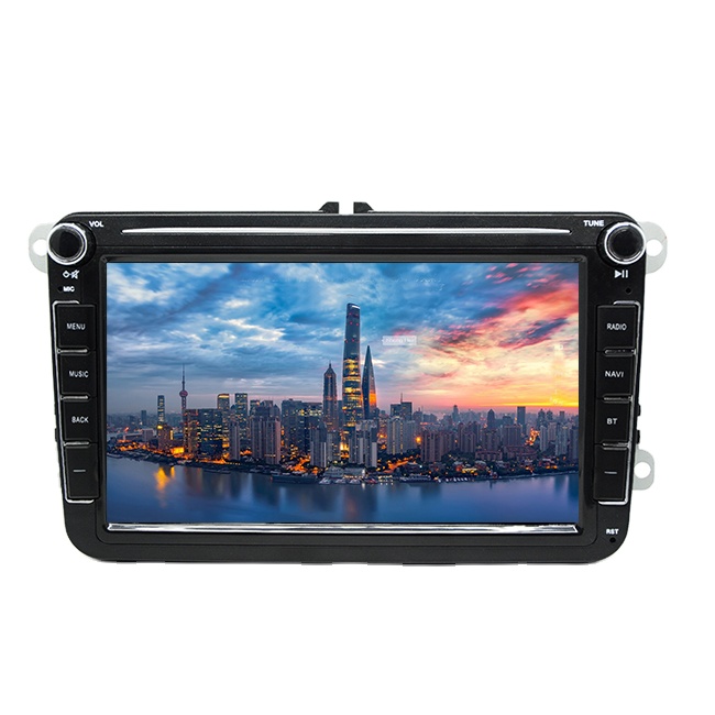 8 дюймов сенсорный экран автомобильного аудио автомобильный DVD плеер 2Din Android для VW автомобиль радио