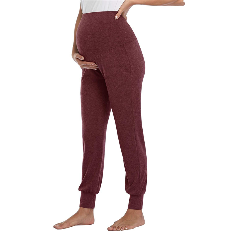 Maternity Pregnant Women Leggings Over The Belly Nursing Pants Trousers Pregnant Wife Gifts From Husband