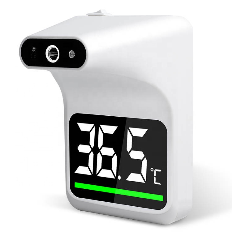 New trending Non-contact toutchless Digital Forehead Infrared Wall Mounted Thermometer