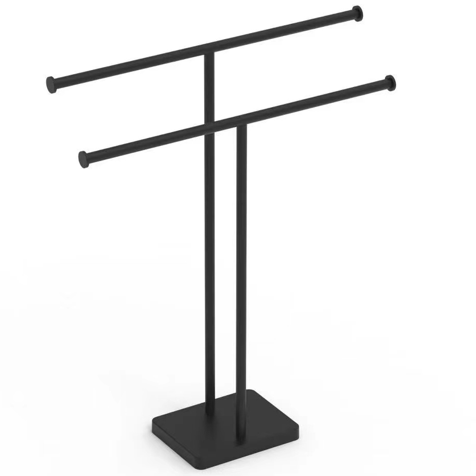 T Shape Free Standing Towel Racks Bathroom Free Standing Towel Rack Towel stand
