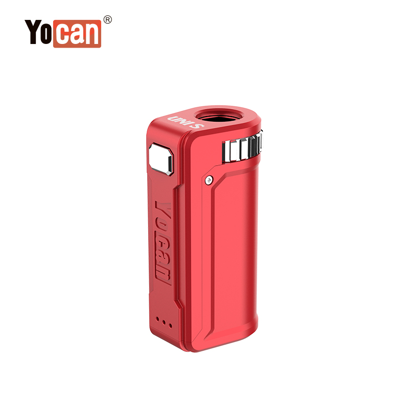 Оригинальный производитель, Атомайзеры Yocan UNI S Fit диаметром 6-12 мм, регулируемое напряжение, резьба 510, аккумулятор для вейпа