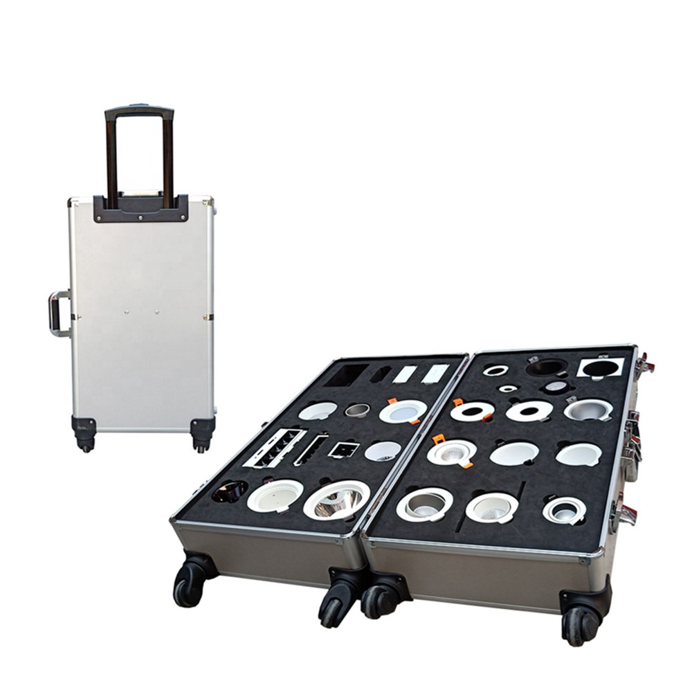 Oem алюминиевая белая тележка Dj музыкальное оборудование корпус инструмента с пеной Eva