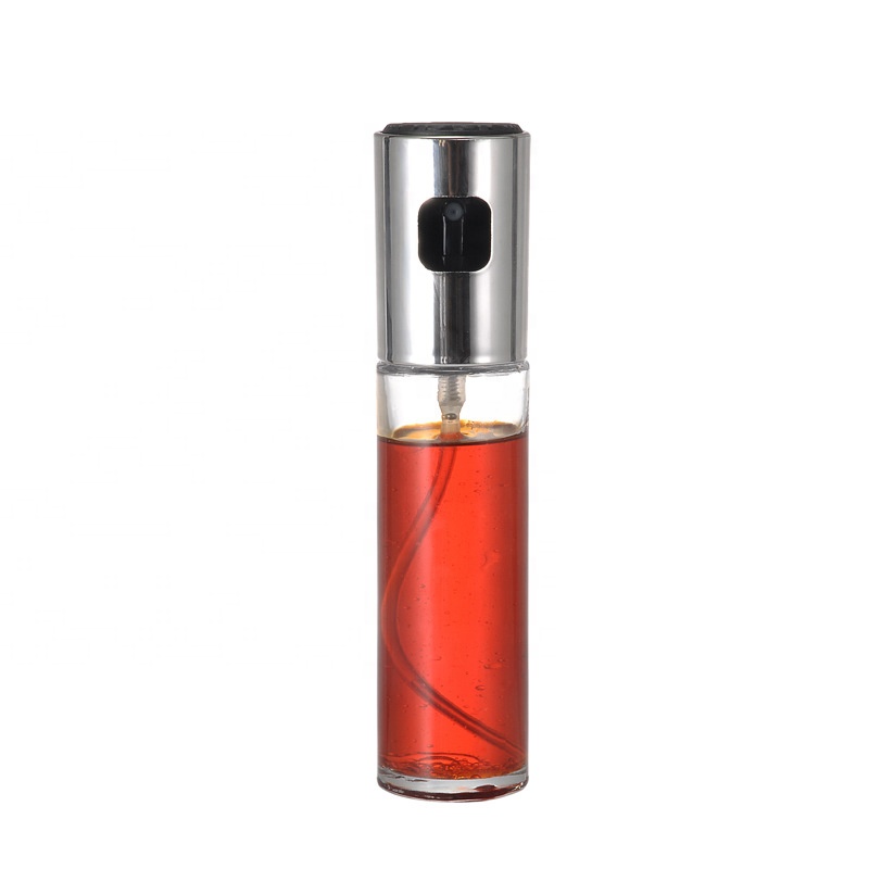A2798 Home Indoor and Outdoor Barbeque Sprayer Pressing Glass Oil Pot
