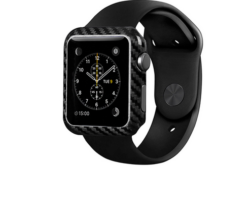 Углеродного волокна, коробка для часов для Apple Watch Series 5/серия 4 40 мм, Прочный противоударный наручных часов iWatch чехол высокоглянцевая/саржевого переплетения отделка (40 м