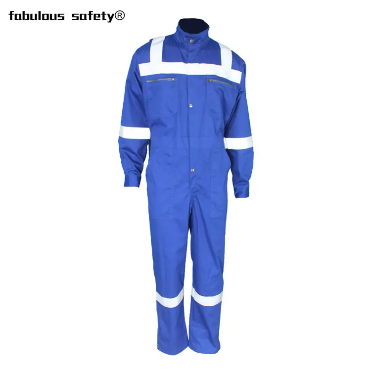 Flame Retardant Safety Offshore Oil Rig Coverall For Oil Worker