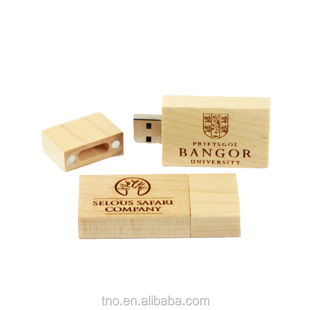 Usb-флеш-накопитель деревянный с логотипом на заказ, 1/2/4/8/16 ГБ