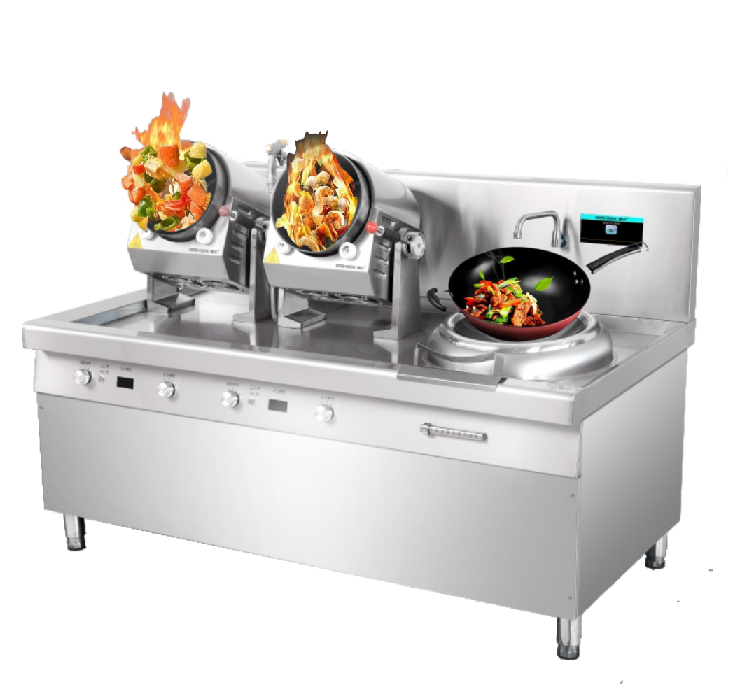 Auto Cooking Machine Intelligent Commercial Cooking Robot Automatic Wok Provided 220V Restaurant Energy Saving Electric Power