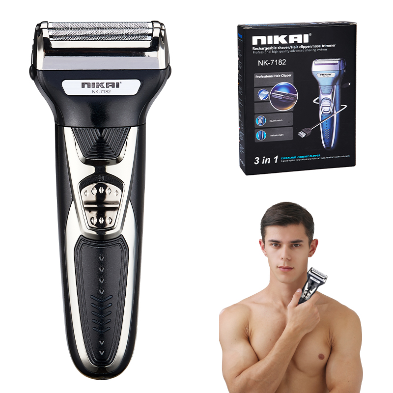 Mens Electric Shaver Beard Usb Charge Shaver Machine For Men Waterproof Barber Cut Machine Oem