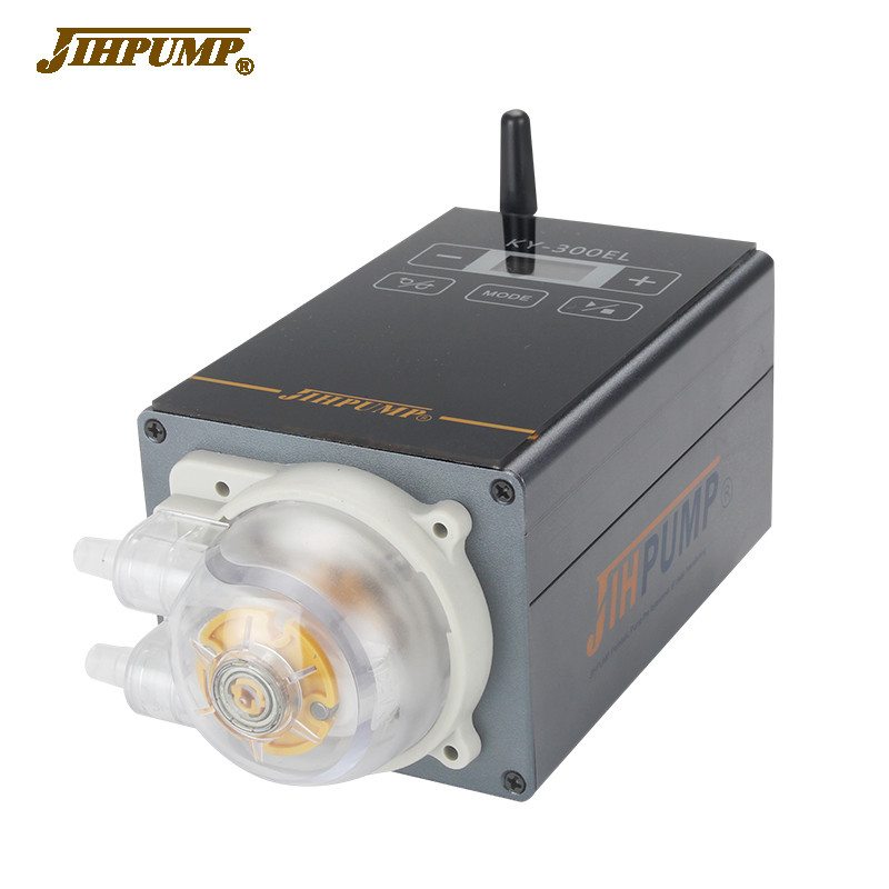 JIHPUMP 110 В, 220 В, маленький перистальтический насос, контроллер, устройство для дозирования воды и наполнения жидкостью, Дозирующий шланг, насосы, цена