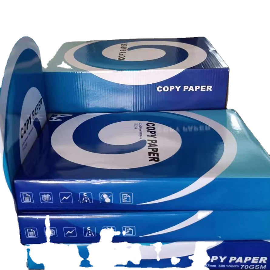 Оптовая продажа OEM brand 70gsm 75gsm 80gsm A4 бумага для печати на бумаге белая копировальная бумага для офиса