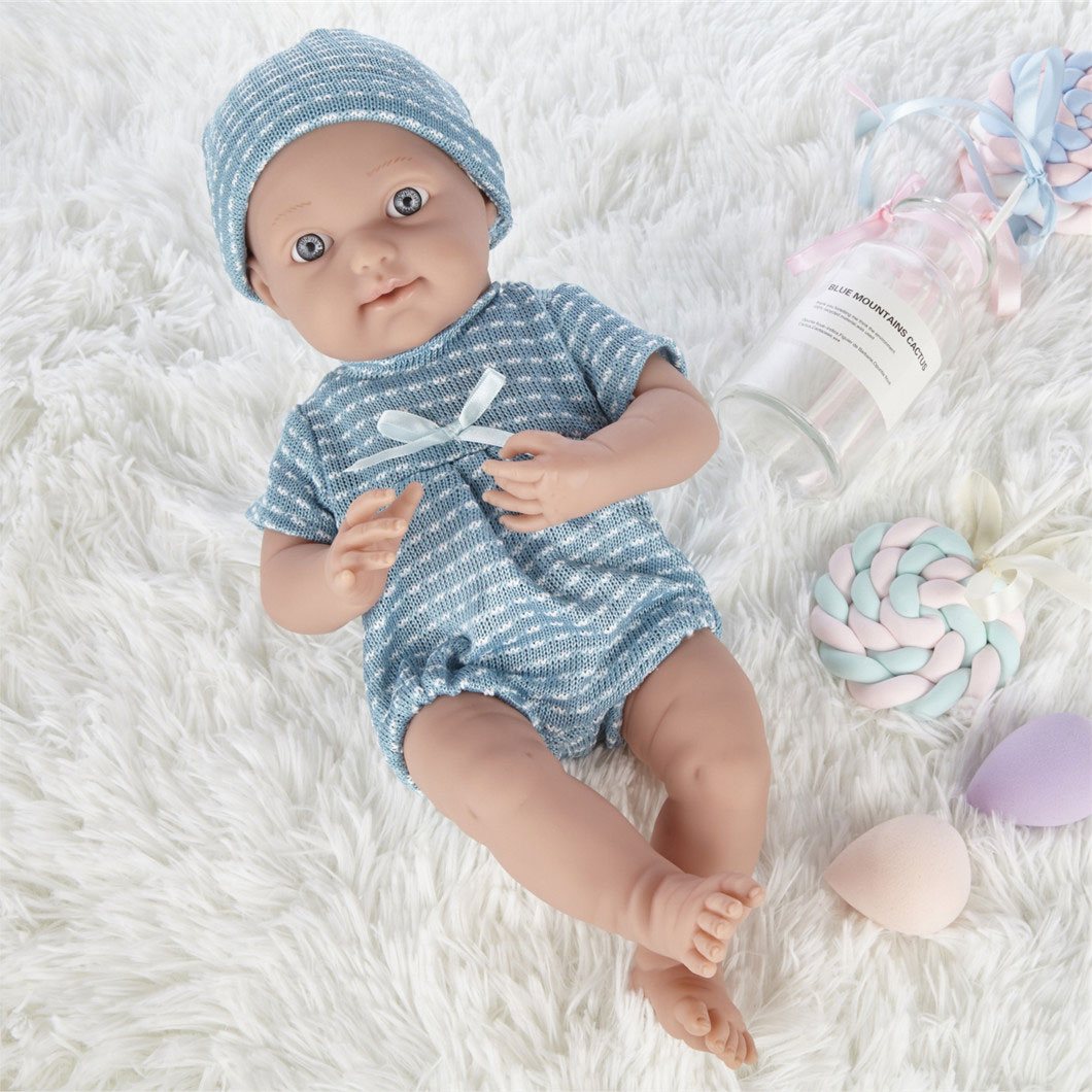 Высокое качество 16 дюймов винил reborn baby doll лучшие подарки для новорожденных и маленьких детей, для детей baby doll
