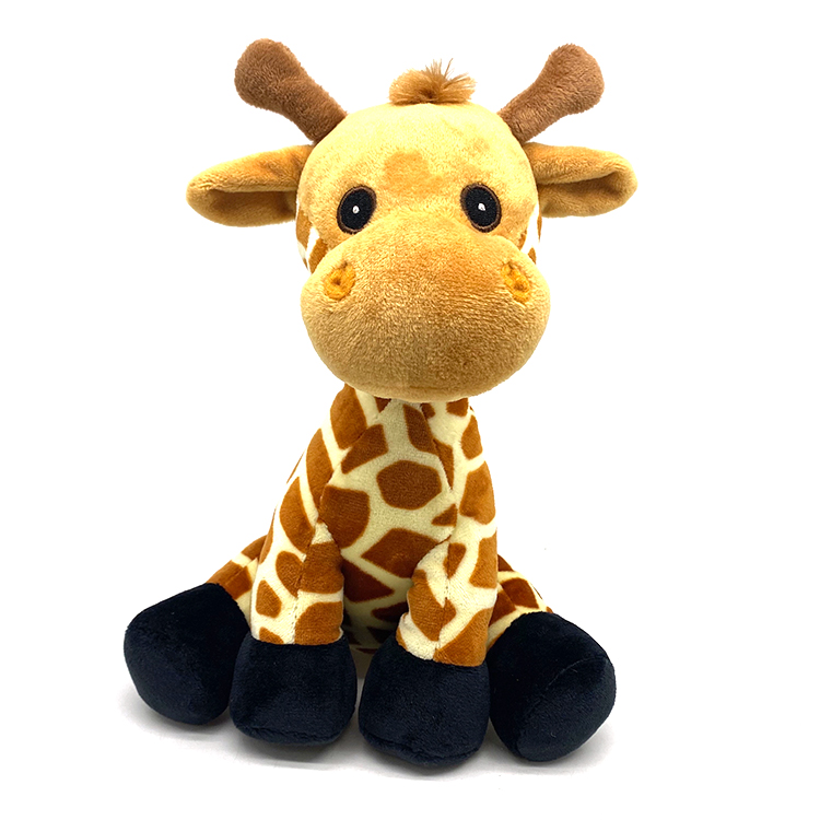 cute kids small soft customised christmas giraffe plush toy baby stuffed & plush toy animal