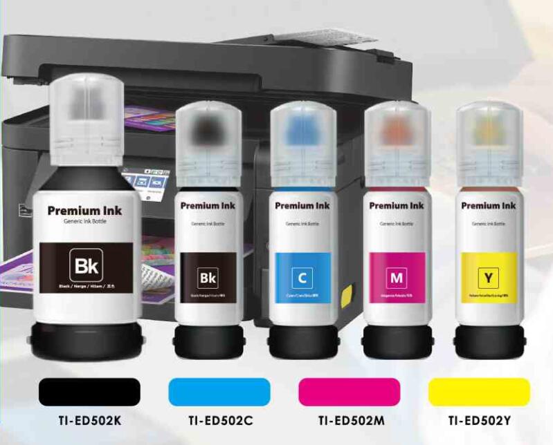 Удельные красящие чернила для epson 101, 103, 001, 003, 544, 504, лучшие чернила и лучшие бутылки-заправка чернил автоматически не требует прессования