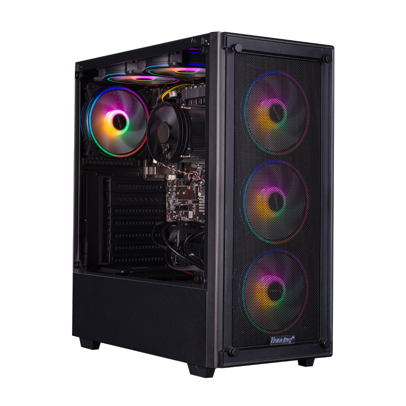 Funhouse дешевый и веселый процессор Intel Core I7 6400T 2,8 ГГц четырехъядерный Rx550 4 Гб видеокарта 16 Гб ОЗУ 256 ГБ Ssd ПК I7