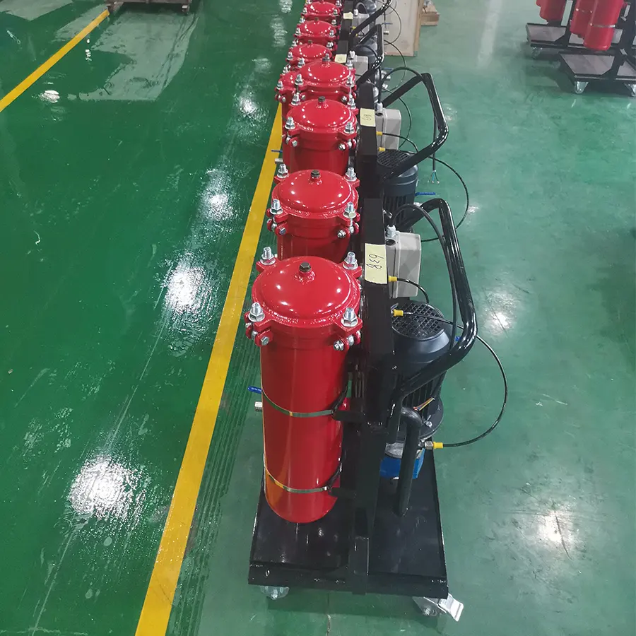 Hydraulic Power Unit Oil Filter Machine Waste Oil Clean Filtration