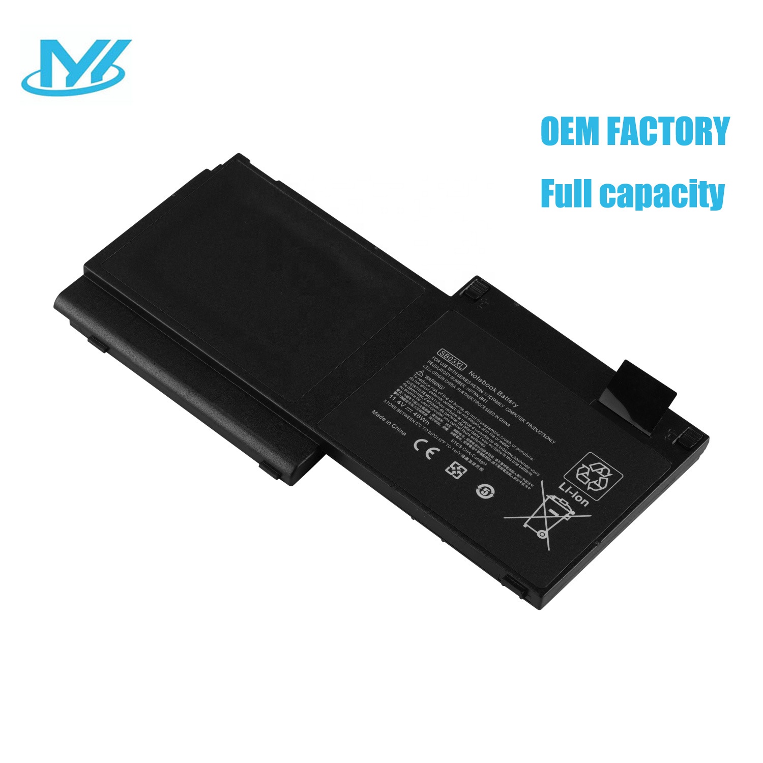 SB03XL Аккумулятор для ноутбука HP Elitebook 720 725 G1 G2 820 825 G1 G2 p/n: 716726-421 717378-001 аккумулятор большой емкости 716726-1C1 HSTNN-LB4T HSTNN-I13C